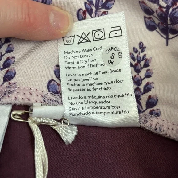 NWT Salmon Sisters pocket lupine leggings - Picture 7 of 10